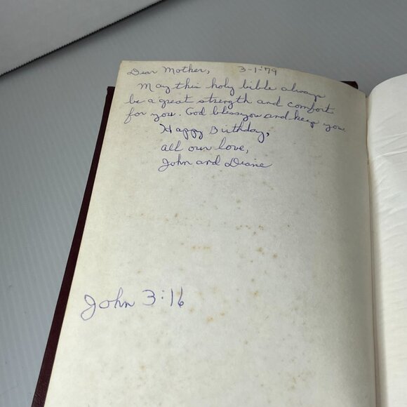 Good News Bible Today's English Version Thomas Nelson Publishing 1976 Padded - Picture 9 of 12